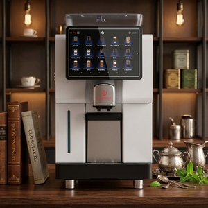 <b>Fully</b> <b>Automatic</b> Commercial Grade <b>Coffee</b> <b>Machine</b>-Bean-to-cup 15 Bar 1-Year Warranty for Offices Hotels - Product Image 4