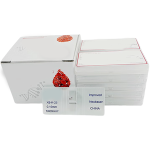 혈구계 실험실 현미경 유리 슬라이드 맞춤형 생물학적 표본 세포 계수 챔버 필수 실험실 공급 - Product Image 5