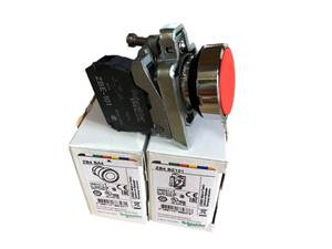 XB4BA41 1NO 22มม. สีแดง, ปุ่มกด IP66ฟลัช600โวลต์10A กระแสไฟด่วน - Product Image 6