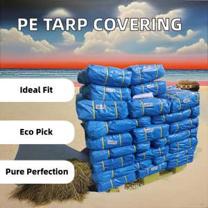 PE Tarpaulin China Factory Direct Sales Orgânico Revestido De Malha De Twill Industrial Agrícola Cobrindo Sheer Cars Home Textiles - Product Image 3