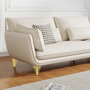 Lusso moderno elegante divano in metallo oro gambe pesanti semplici accessori mobili per sala da pranzo camera da letto Hotel camera da letto - Product Image 3