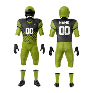 Newest Style Comfortable American Football Uniform Latest Design Adult American Football Uniform with Customized Logo - Product Image 1