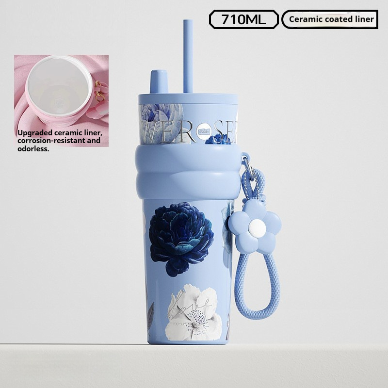 Sky Blue Ceramic inner liner