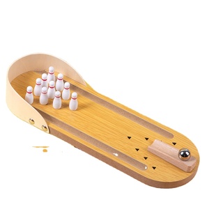 Vente en gros Nouveau jeu <span class=keywords><strong>de</strong></span> balle <span class=keywords><strong>de</strong></span> table interactif parent-enfant Jouet éducatif en bois pour enfants Simulation en bois Jeu <span class=keywords><strong>de</strong></span> <span class=keywords><strong>bowling</strong></span> pour enfants - Product Image 1
