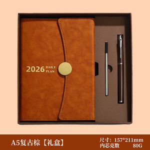 Set de Caja de Regalo con Cuaderno de Lino A5 y Logotipo Personalizado - Cuadernos con Bolígrafo - Product Image 5