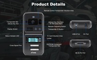 Accessoires de programmation de clés XTOOL KC501 en stock UE, compatibles avec X100MAX IP919PRO D9SPRO pour Mercedes Benz