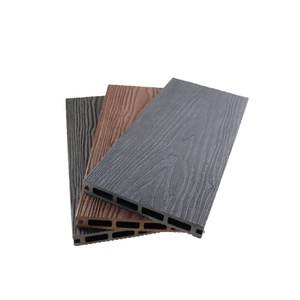 Waterproof Anti-slippery WPC <strong>Decking</strong> Board 3D Embossed Composite Wpc <strong>Deck</strong> Flooring For Outdoor Garden