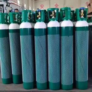 أسطوانات غاز عالية الضغط بدون لحام بأفضل سعر، سعة 10 و40 و50 لتر، أسطوانات أكسجين طبية فارغة بأحجام متنوعة - Product Image 2