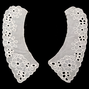 <span class=keywords><strong>เสื้อผ้า</strong></span>เด็กแบบมีรูสำหรับปักลายลูกไม้แบบสมมาตรปลอกคอปลอมขนาดเล็กลายดอกไม้ - Product Image 2