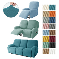 Housse de livraison directe pour fauteuil inclinable 4 pièces, housse de canapé extensible pour canapé inclinable housse de protection pour canapé protecteur de meubles souples