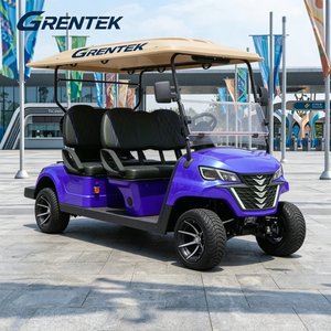 Carrito de Golf Eléctrico de Lujo Personalizado de 6 Plazas con Batería de Litio de 48V, Duradero y Ecológico, Velocidad de 50-70 km/h para Caminos No Públicos - Product Image 3