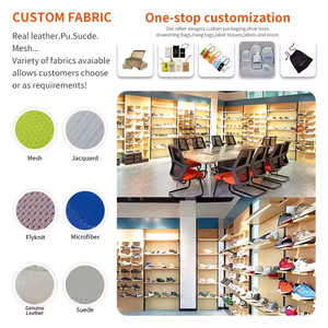 Мужские кроссовки на заказ 2025: высокие/низкие, с индивидуальным выбором материала и цвета, повседневная обувь, высококачественное производство на заказ - Product Image 6