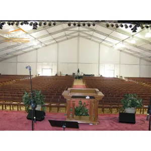 1000 местный алюминиевый каркас белый шатер Конференц-палатка для церкви для продажи