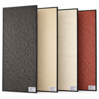 Panneau de pierre flexible MCM personnalisé, placage de pierre souple pliable pour mur intérieur