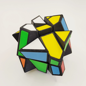 ZEPUZZLES Crazy <span class=keywords><strong>Fisher</strong></span> PETG Cubo Mágico de Velocidad 2x3x3 Impreso en 3D, Cubo de Rompecabezas Mágico, <span class=keywords><strong>Juguetes</strong></span> de Cubo Mágico para Niños - Product Image 6