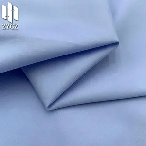 Spot wholesale of 40 plain polyester cotton shirt fabric 80% T20% C poplin fabric