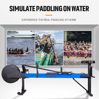 KayakPro Ergomètre à Résistance à l'Air pour Entraînement de Pagaie en Salle, Machine à Ramer Dragon Boat, Équipement de Fitness pour Salle de Sport OEM/ODM