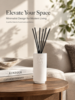 Ensemble diffuseur de parfum en céramique liquide haut de gamme avec logo personnalisé, parfum d'ambiance pour la maison, coffret cadeau écologique, OEM ODM, marque privée