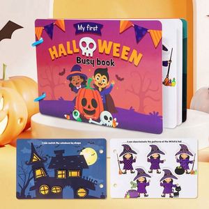 Homeschool Activities Certified New Arrival Halloween Christmas Theme Eco-friendly Paper Busy <b>Book</b> <b>Kit</b> for Boys Girls - Product Image 2