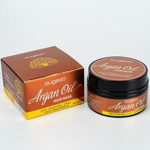 Masque capillaire réparateur à l'huile d'argan pour cheveux abîmés, soin capillaire brésilien - Product Image 1