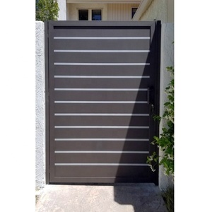 Clôture à lattes battantes, <span class=keywords><strong>prix</strong></span> d'usine, fabricant en gros, <span class=keywords><strong>portail</strong></span> en <span class=keywords><strong>aluminium</strong></span>, villas modernes indiennes, <span class=keywords><strong>portail</strong></span> en <span class=keywords><strong>aluminium</strong></span> manuel ou électrique, marque chinoise de premier plan - Product Image 4