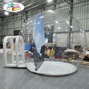 인간적인 크기 부는 눈을 가진 팽창식 눈 지구 사진 부스 - Product Image 5