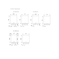 Relais de contrôle industriel ST13 10A avec contacts multipolaires et bobine AC/DC pour l'automatisation et les panneaux de distribution