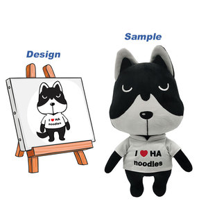 Tùy chỉnh kích thước phim hoạt hình lợn Thú nhồi bông Đồ chơi búp bê với logo công ty cho trẻ em đồng hành đồ chơi - Product Image 3