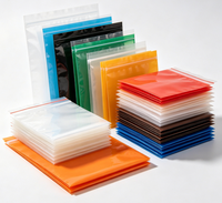 Sachets plats à trois soudures thermiques personnalisés avec logo pour l'emballage de sucre et d'aliments, qualité alimentaire, vente en gros