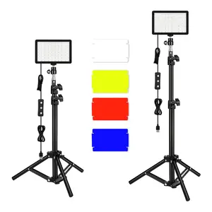 Mamen-kit d'éclairage de studio LED LPL01, lumière Portable, température 3200-5500K, éclairage annulaire pour photographie