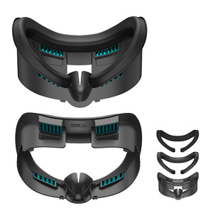 Accesorio de <span class=keywords><strong>juego</strong></span> con soporte de máscara de <span class=keywords><strong>realidad</strong></span> <span class=keywords><strong>virtual</strong></span> de diseño ergonómico con protección contra la luz, transpirable y a prueba de sudor - Product Image 1