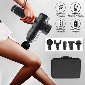 Adaptador de Enchufe para EE. UU., UE y Reino Unido Más Popular, Pistola de Masaje <span class=keywords><strong>Relajante</strong></span> de Alta Calidad con 20 Velocidades, Pistola de Terapia Muscular - Product Image 5