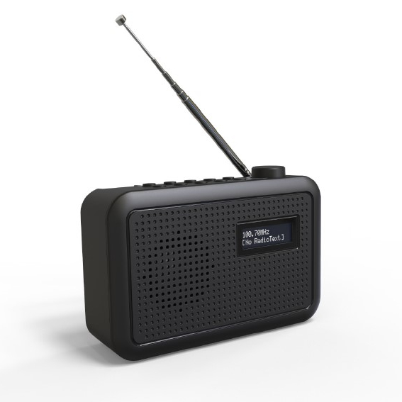 Mini taşınabilir radyo bluetooth ile DAB/DAB + Fm takvim çalar saat radyo dijital