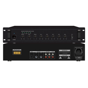 XIDLY XY-MA060W - Mezclador de Audio Profesional de 60 W con Control de Tono de Graves y Agudos, Amplificador de Potencia - Product Image 2