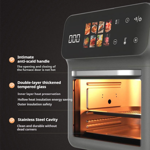 Китайские бренды, приборы, визуальные, 10 л, 15 л, потребительские отчеты, лучше всего без масла, как Серебряная фритюрница без масла - Product Image 3