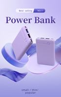 Cadeaux promotionnels 2026 : Banques d'alimentation portables 5000 mAh, chargeur mobile partagé ultra-mince 5000 mAh