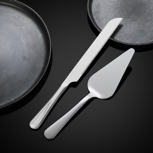 Juego de cuchillo para pan y espátula para pasteles de la serie K00, de acero inoxidable, 35 cm, apto para lavavajillas, utensilios para hornear para uso en la cocina - Product Image 3