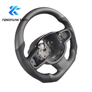 Volant en fibre de carbone forgée Alcantara <span class=keywords><strong>R</strong></span>-design pour <span class=keywords><strong>Volvo</strong></span> V60 S40 XC40 V70 XC60 XC90 XC70 <span class=keywords><strong>S60</strong></span> C30 S90 V40 S80 <span class=keywords><strong>R</strong></span> Polestar - Product Image 3