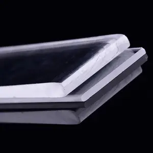 Factory Direct Sales Rectangular Transparent Quartz Glass Plate