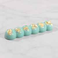 Barres de chocolat blanc solide aux cacahuètes et aux fleurs de pois papillon, en gros, qualité supérieure, collation croustillante, directement de l'usine