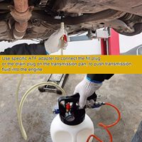 Pompe de transfert de fluide de transmission pneumatique 7L (1.8 gallons) distributeur d'extracteur d'huile sous vide pneumatique automatique Kit de recharge ATF