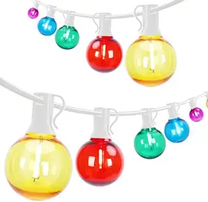 G40 E12 LED COLOR/ RGB led string light Christmas decorative String outdoor string light