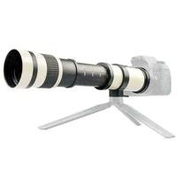 Objectif Photo Meilleure Vente HD Optique Zoom 420-800mm pour Appareil Reflex Numérique avec Sac de Voyage