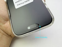 Protection d'écran mate de haute qualité pour téléphone 17 9h anti-espion anti-rayures