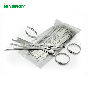 สายรัดเคเบิลสแตนเลส IENERGY 304 แบบล็อคอัตโนมัติ สำหรับมัดสายไฟ - Product Image 3