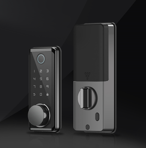 निविड़ अंधकार आउटडोर डिजिटल सामने कीपैड घर स्मार्ट के साथ बिना चाबी स्मार्ट इलेक्ट्रॉनिक दरवाजे ताले Deadbolt ताला - Product Image 5