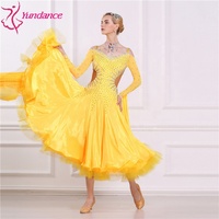 B-1695 Tissus Importés Femmes Danse Robe De Soirée Haut De gamme Moderne Lisse Robe De Danse Pour La Concurrence