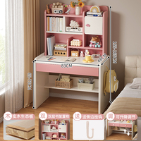 Bureau pour enfants en bois massif, bureau d'étude pour élèves du primaire, ensemble bureau et chaise pour chambre à coucher, bureau relevable pour la maison