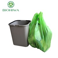 Chine Sac poubelle biodégradable compostable scellé en étoile Taille personnalisable pour la farine et l'alimentation Shandong Fabricants