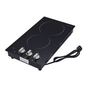 Cocina profesional de <span class=keywords><strong>bajo</strong></span> <span class=keywords><strong>consumo</strong></span> de energía, cocina inteligente integrada, Panel de vidrio cerámico, 2 quemadores, cocina de cerámica - Product Image 4